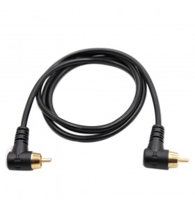 RCA Gold-plated head angle male to male  Tattoo Clip Cord Cable